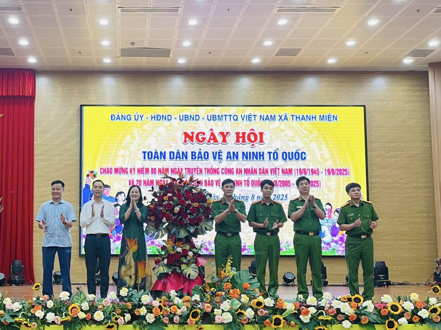Công an xã Thanh Miện phát huy sức mạnh toàn dân bảo vệ ANTQ